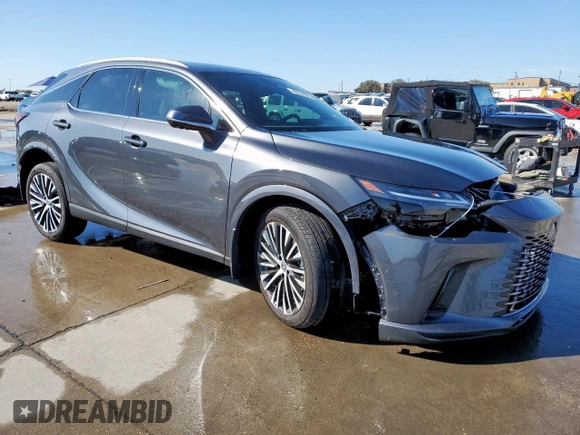 2024 Lexus RX 350 with VIN 2T2BAMCA3RC084590, listed as a Copart auction lot 46124925 with 5,064 mi miles and Clean Title. Bid and sale history available at DreamBid. Image 4.