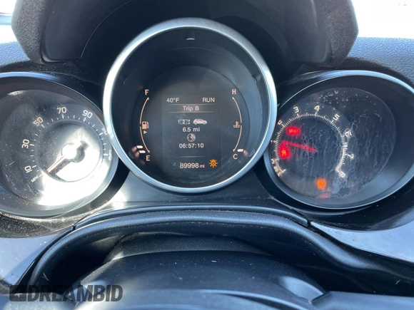 2016 FIAT 500X Pop с VIN ZFBCFXAW7GP341441, выставлен на аукционе Copart как лот 87687945 с пробегом 89 998 миль миль и Чистый • Clean title. История ставок и продаж доступна на DreamBid. Изображение 8.
