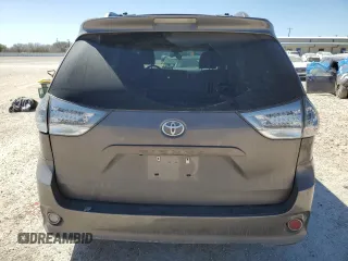 2015 Toyota Sienna SE with VIN 5TDXK3DC3FS684448, listed as a Copart auction lot 48678575 with 125,613 mi miles and Salvage Title. Bid and sale history available at carsss.com. Image 6.