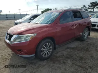 2013 Nissan Pathfinder SV with VIN 5N1AR2MN0DC650247, listed as a Copart auction lot 52007815 with 165,286 mi miles and Salvage Title. Bid and sale history available at carsss.com. Image 1.
