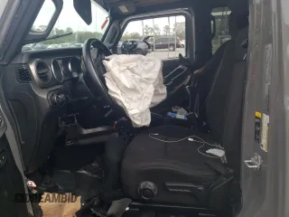 2022 Jeep Wrangler Unlimited Willys with VIN 1C4HJXDN2NW251007, listed as a Copart auction lot 44691165 with Not Provided miles and Salvage Title. Bid and sale history available at DreamBid. Image 7.