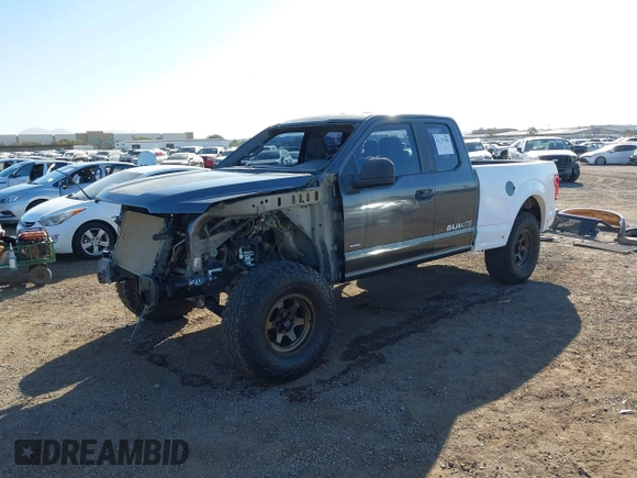 2015 Ford F-150 XL with VIN 1FTEX1CP3FKD43267, listed as a IAAI auction lot 41335186 with 137,766 mi miles. Bid and sale history available at carsss.com. Image 18.