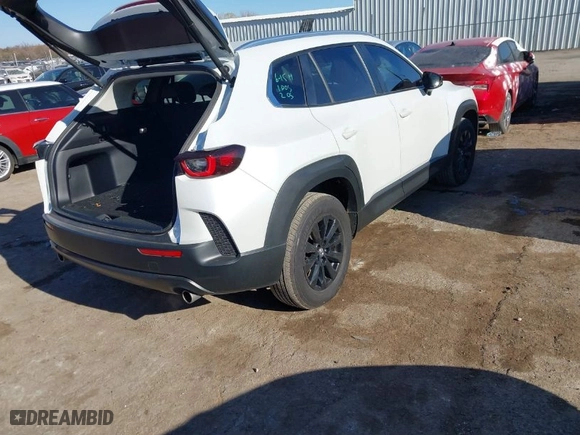 2024 Mazda CX-50 2.5 S Premium Package with VIN 7MMVABDM0RN156681, listed as a IAAI auction lot 40986320 with 21,547 mi miles. Bid and sale history available at carsss.com. Image 4.