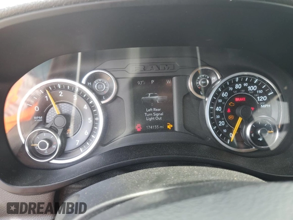 2019 Ram 2500 Tradesman with VIN 3C6UR5HJ5KG539060, listed as a Copart auction lot 56026925 with 174,155 mi miles and Salvage title. Bid and sale history available at DreamBid. Image 9.