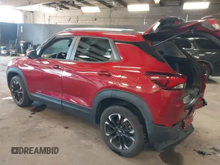 2021 Chevrolet TrailBlazer LT with VIN KL79MPSL0MB003791, listed as a IAAI auction lot 41742069 with 60,472 mi miles. Bid and sale history available at carsss.com. Image 3.