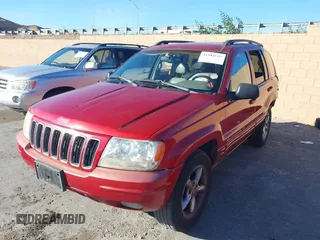 2002 Jeep Grand Cherokee Limited with VIN 1J8GX58N92C186560, listed as a IAAI auction lot 41383003 with 206,195 mi miles and . Bid and sale history available at DreamBid. Image 17.