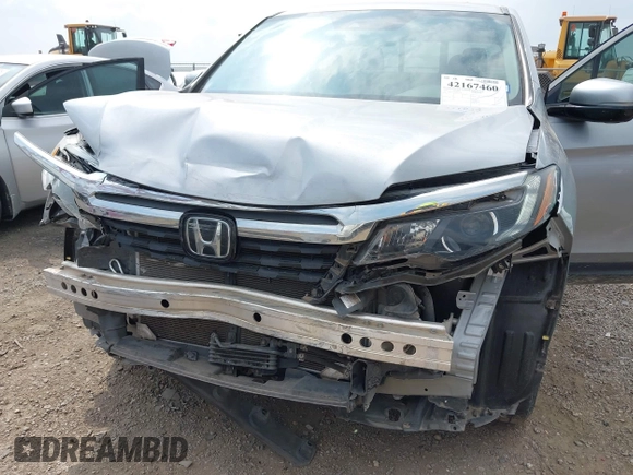 2019 Honda Ridgeline RTL-E with VIN 5FPYK3F73KB006244, listed as a IAAI auction lot 42167460 with 53,498 mi miles and . Bid and sale history available at DreamBid. Image 6.