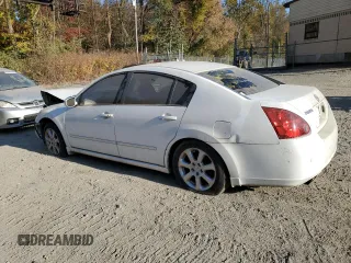2007 Nissan Maxima 3.5 SE with VIN 1N4BA41E87C866387, listed as a Copart auction lot 78841584 with 0 mi miles and Salvage Title. Bid and sale history available at carsss.com. Image 2.
