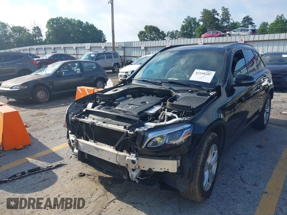 2018 Mercedes-Benz GLC 300 with VIN WDC0G4JB8JV086823, listed as a IAAI auction lot 42338203 with 114,000 mi miles and . Bid and sale history available at DreamBid. Image 19.