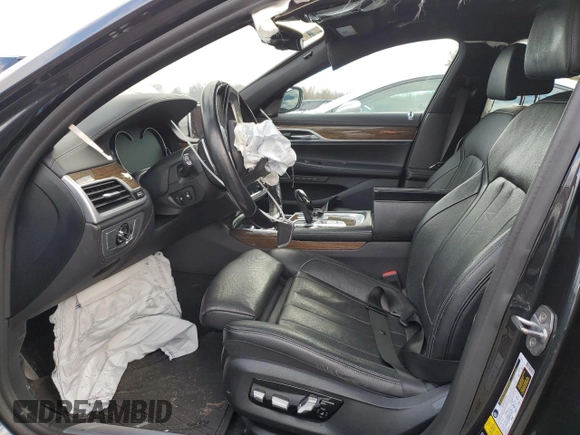 2019 BMW 7 Series 740i xDrive with VIN WBA7E4C55KGV70176, listed as a Copart auction lot 80545453 with Not Provided miles and . Bid and sale history available at DreamBid. Image 7.