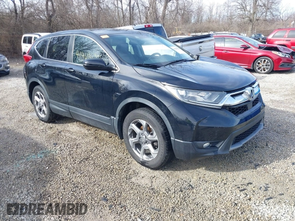 2018 Honda CR-V EX-L with VIN 7FARW2H81JE056337, listed as a IAAI auction lot 41469630 with 89,375 mi miles. Bid and sale history available at carsss.com. Image 1.