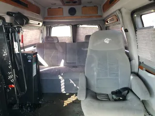 2003 GMC Savana Cargo YF7 Upfitter with VIN 1GDFH15T231157079, listed as a Copart auction lot 43487605 with 109,706 mi miles and Non Repairable. Bid and sale history available at carsss.com. Image 10.