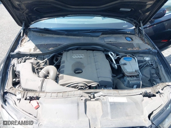 2015 Audi A6 2.0T Premium Plus with VIN WAUGFAFC0FN026501, listed as a IAAI auction lot 40129539 with 48,269 mi miles. Bid and sale history available at carsss.com. Image 10.