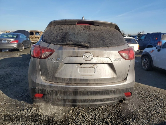 2013 Mazda CX-5 Grand Touring with VIN JM3KE4DEXD0155143, listed as a Copart auction lot 86852874 with 187,914 mi miles and Salvage Title. Bid and sale history available at carsss.com. Image 6.