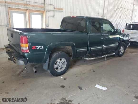 2002 Chevrolet Silverado 1500 LT with VIN 2GCEK19T021193048, listed as a Copart auction lot 53823315 with 243,287 mi miles and Clean Title. Bid and sale history available at carsss.com. Image 3.