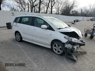 2009 Mazda 5 Touring with VIN JM1CR293590328460, listed as a Copart auction lot 84601184 with Not Provided miles and Salvage Title. Bid and sale history available at carsss.com. Image 4.