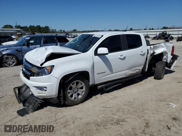 2020 Chevrolet Colorado 2WD LT with VIN 1GCGSCEN6L1101573, listed as a Copart auction lot 48778285 with 39,632 mi miles and Salvage Title. Bid and sale history available at DreamBid. Image 1.