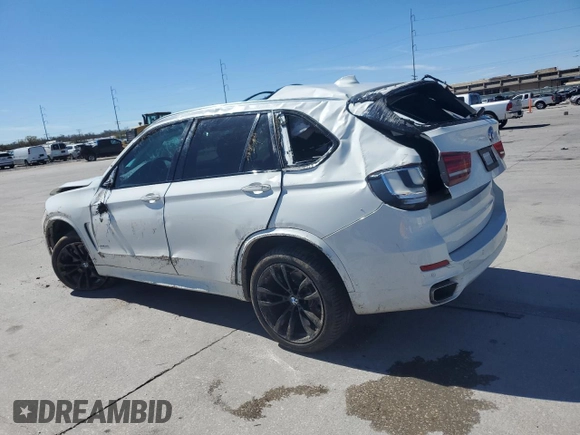 2017 BMW X5 sDrive35i with VIN 5UXKR2C32H0X07482, listed as a Copart auction lot 47985525 with 44,717 mi miles and Salvage Title. Bid and sale history available at carsss.com. Image 2.