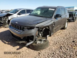 2025 Jeep Grand Cherokee Altitude с VIN 1C4RJGAGXSC295490, выставлен на аукционе Copart как лот 54189755 с пробегом 3 991 миль миль и Списание • Salvage title. История ставок и продаж доступна на DreamBid. Изображение 1.