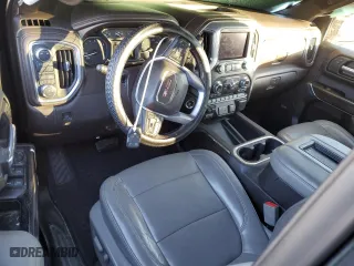 2019 GMC Sierra 1500 SLT with VIN 1GTU9DEDXKZ184405, listed as a Copart auction lot 45329495 with 144,861 mi miles and Salvage Title. Bid and sale history available at carsss.com. Image 8.