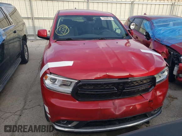 2018 Dodge Durango Special Service with VIN 1C4RDJFG6JC225450, listed as a Copart auction lot 73559514 with 31,743 mi miles and Salvage title. Bid and sale history available at DreamBid. Image 5.
