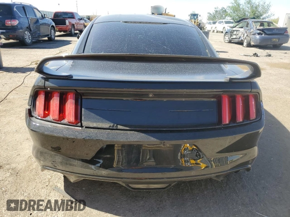 2017 Ford Mustang GT with VIN 1FA6P8CF0H5250508, listed as a Copart auction lot 53699755 with 80,288 mi miles and Salvage title. Bid and sale history available at DreamBid. Image 6.