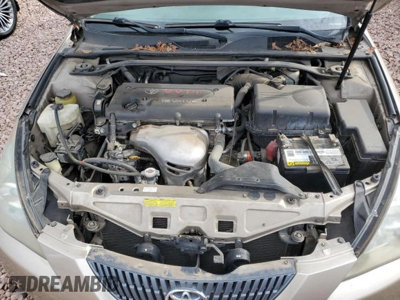 2004 Toyota Solara SE z VIN 4T1CE30P54U822476, wystawiony jako Copart lot #61224115 z przebiegiem 123 556 mil mil oraz Szkoda całkowita • Salvage title. Historia ofert i sprzedaży dostępna na DreamBid. Obrazek 11.