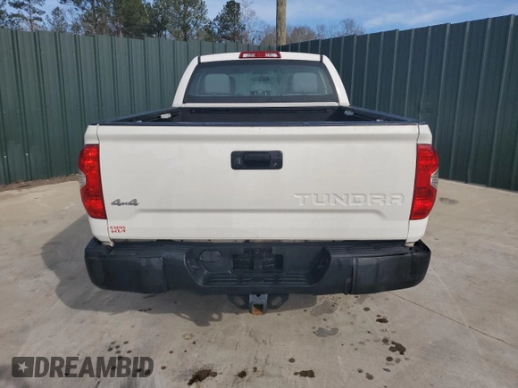 2016 Toyota Tundra 4WD Truck SR with VIN 5TFUW5F10GX508614, listed as a Copart auction lot 45594695 with 127,290 mi miles and Clean Title. Bid and sale history available at carsss.com. Image 6.