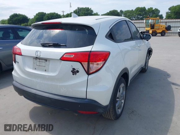 2017 Honda HR-V EX with VIN 3CZRU5H55HM725217, listed as a IAAI auction lot 42018861 with 60,980 mi miles. Bid and sale history available at carsss.com. Image 4.