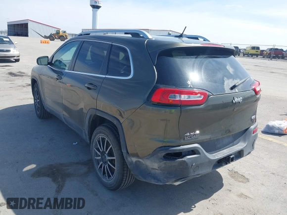 2015 Jeep Cherokee North with VIN 1C4PJMCS9FW588826, listed as a IAAI auction lot 41952883 with 145,586 mi miles. Bid and sale history available at carsss.com. Image 6.