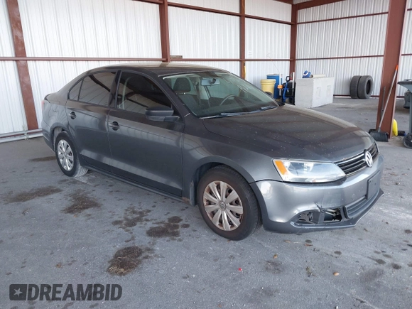 2011 Volkswagen Jetta Sedan S with VIN 3VW2K7AJ9BM066854, listed as a IAAI auction lot 41776173 with 166,497 mi miles. Bid and sale history available at carsss.com. Image 1.