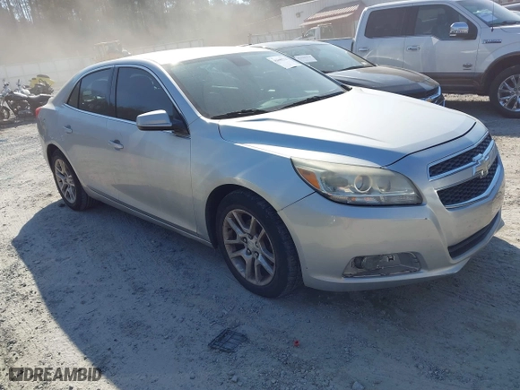 2013 Chevrolet Malibu ECO with VIN 1G11F5RR1DF114358, listed as a IAAI auction lot 41660234 with 136,804 mi miles. Bid and sale history available at carsss.com. Image 1.