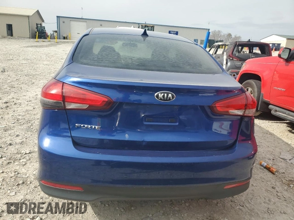 2017 Kia Forte LX with VIN 3KPFK4A72HE127214, listed as a Copart auction lot 48328015 with 97,163 mi miles and Salvage Title. Bid and sale history available at carsss.com. Image 6.