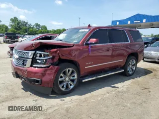 2018 Chevrolet Tahoe LT с VIN 1GNSKBKC1JR274902, выставлен на аукционе Copart как лот 62275875 с пробегом 96 726 миль миль и Списание • Salvage title. История ставок и продаж доступна на DreamBid. Изображение 1.