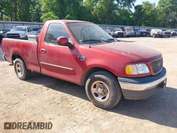 2002 Ford F-150 XL with VIN 1FTRF17W12NB34138, listed as a IAAI auction lot 42070485 with 115,798 mi miles. Bid and sale history available at carsss.com. Image 1.