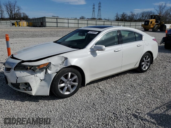 2012 Acura TL Auto z VIN 19UUA8F20CA022571, wystawiony jako Copart lot #56048185 z przebiegiem 136 568 mil mil oraz Szkoda całkowita • Salvage title. Historia ofert i sprzedaży dostępna na DreamBid. Obrazek 1.