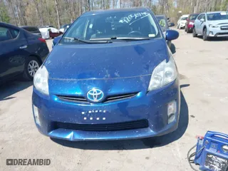 2011 Toyota Prius I with VIN JTDKN3DU4B0272319, listed as a IAAI auction lot 42050245 with 283,855 mi miles. Bid and sale history available at carsss.com. Image 12.