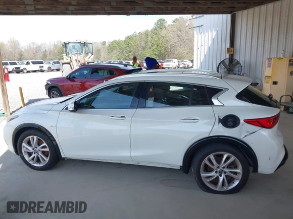 2017 Infiniti QX30 with VIN SJKCH5CP5HA028956, listed as a IAAI auction lot 41833632 with 110,142 mi miles and . Bid and sale history available at DreamBid. Image 14.
