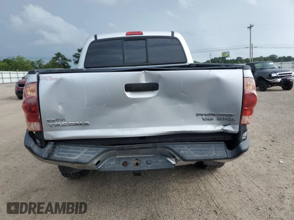 2005 Toyota Tacoma PreRunner with VIN 3TMJU62N95M001768, listed as a Copart auction lot 57895195 with 178,064 mi miles and Non repairable. Bid and sale history available at DreamBid. Image 6.