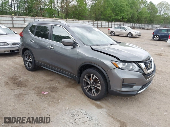 2019 Nissan Rogue SL with VIN 5N1AT2MVXKC842256, listed as a IAAI auction lot 42075237 with 100,377 mi miles and . Bid and sale history available at carsss.com. Image 1.