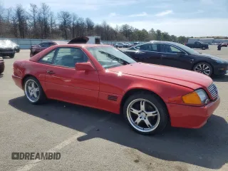 1992 Mercedes-Benz 500 z VIN WDBFA66E5NF054023, wystawiony jako Copart lot #51841895 z przebiegiem 25 505 mil mil oraz Tytuł czysty. Historia ofert i sprzedaży dostępna na DreamBid. Obrazek 4.
