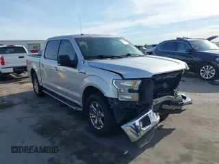 2015 Ford F-150 XL with VIN 1FTEW1CF5FKD78015, listed as a IAAI auction lot 41079398 with 273,779 mi miles. Bid and sale history available at carsss.com. Image 1.