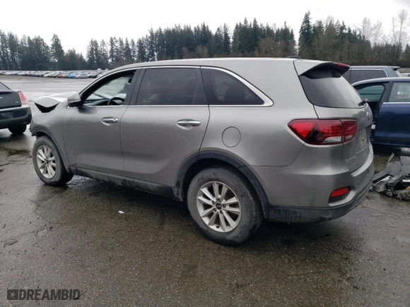 2019 Kia Sorento LX V6 with VIN 5XYPGDA56KG492803, listed as a Copart auction lot 44218295 with 0 mi miles and Salvage Title. Bid and sale history available at carsss.com. Image 2.