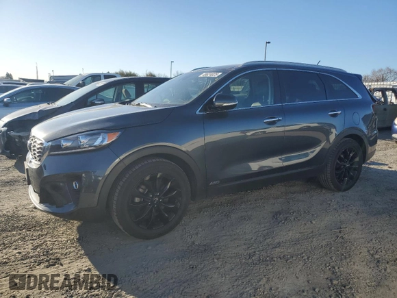 2020 Kia Sorento EX with VIN 5XYPHDA50LG708630, listed as a Copart auction lot 46624025 with 47,993 mi miles and Salvage Title. Bid and sale history available at DreamBid. Image 1.