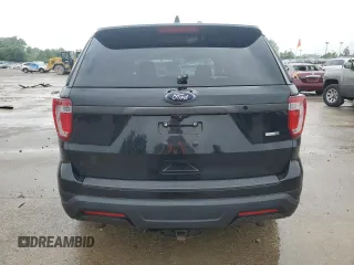 2018 Ford Police Interceptor Utility с VIN 1FM5K8AR6JGA05106, выставлен на аукционе Copart как лот 60140005 с пробегом Не указан миль и Чистый • Clean title. История ставок и продаж доступна на DreamBid. Изображение 6.