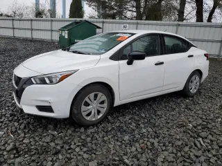 2020 Nissan Versa S with VIN 3N1CN8DV6LL831158, listed as a Copart auction lot 52693345 with 12,373 mi miles and Salvage Title. Bid and sale history available at carsss.com. Image 1.