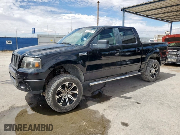 2007 Ford F-150 XLT with VIN 1FTPW12V37KC56675, listed as a Copart auction lot 58372825 with 171,393 mi miles and Clean title. Bid and sale history available at DreamBid. Image 1.