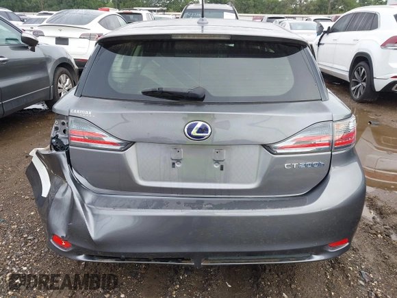 2012 Lexus CT 200h z VIN JTHKD5BH8C2122769, wystawiony jako IAAI lot #42376226 z przebiegiem 124 336 mil mil oraz . Historia ofert i sprzedaży dostępna na DreamBid. Obrazek 15.