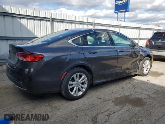 2015 Chrysler 200 Limited with VIN 1C3CCCAB6FN692268, listed as a Copart auction lot 52239345 with 140,245 mi miles and Non repairable. Bid and sale history available at DreamBid. Image 3.