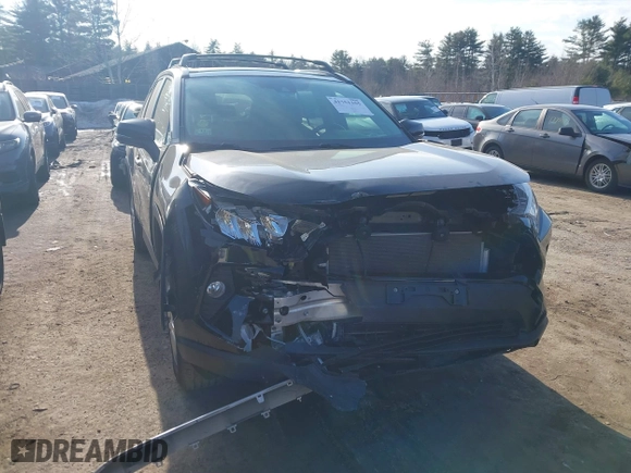 2019 Toyota RAV4 Limited with VIN JTMN1RFV8KD033205, listed as a IAAI auction lot 41751355 with 26,319 mi miles. Bid and sale history available at carsss.com. Image 12.